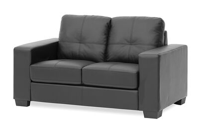 DIAMOND - Leather-Look 2 Seater Sofa