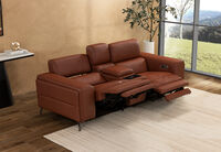 SINATRA LEATHER - Media 2 Seater with Inbuilt Electric Recliners SINATRA LEATHER