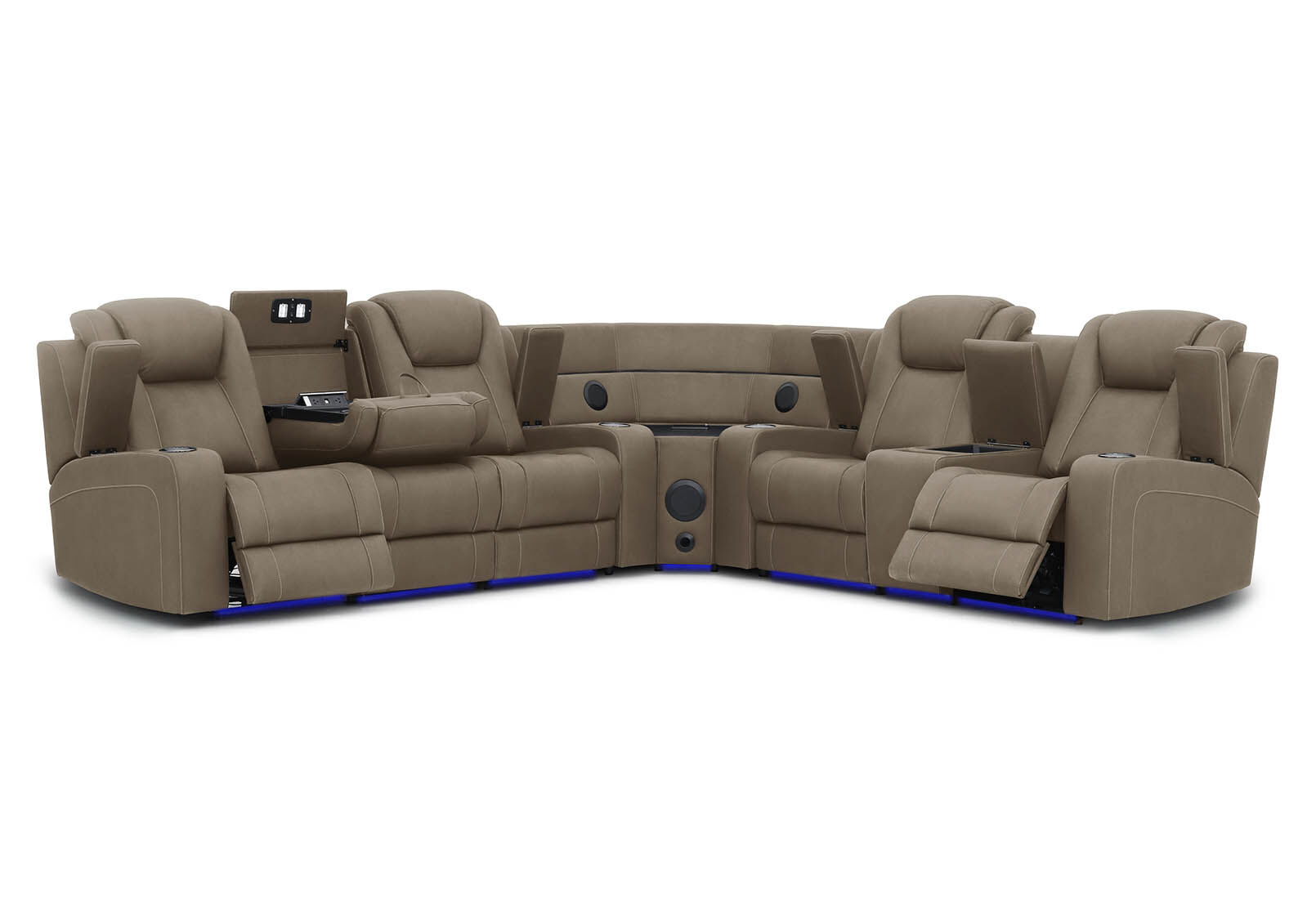 SENTINAL MK2 - 5pc Corner with RHF Console SENTINAL MK2