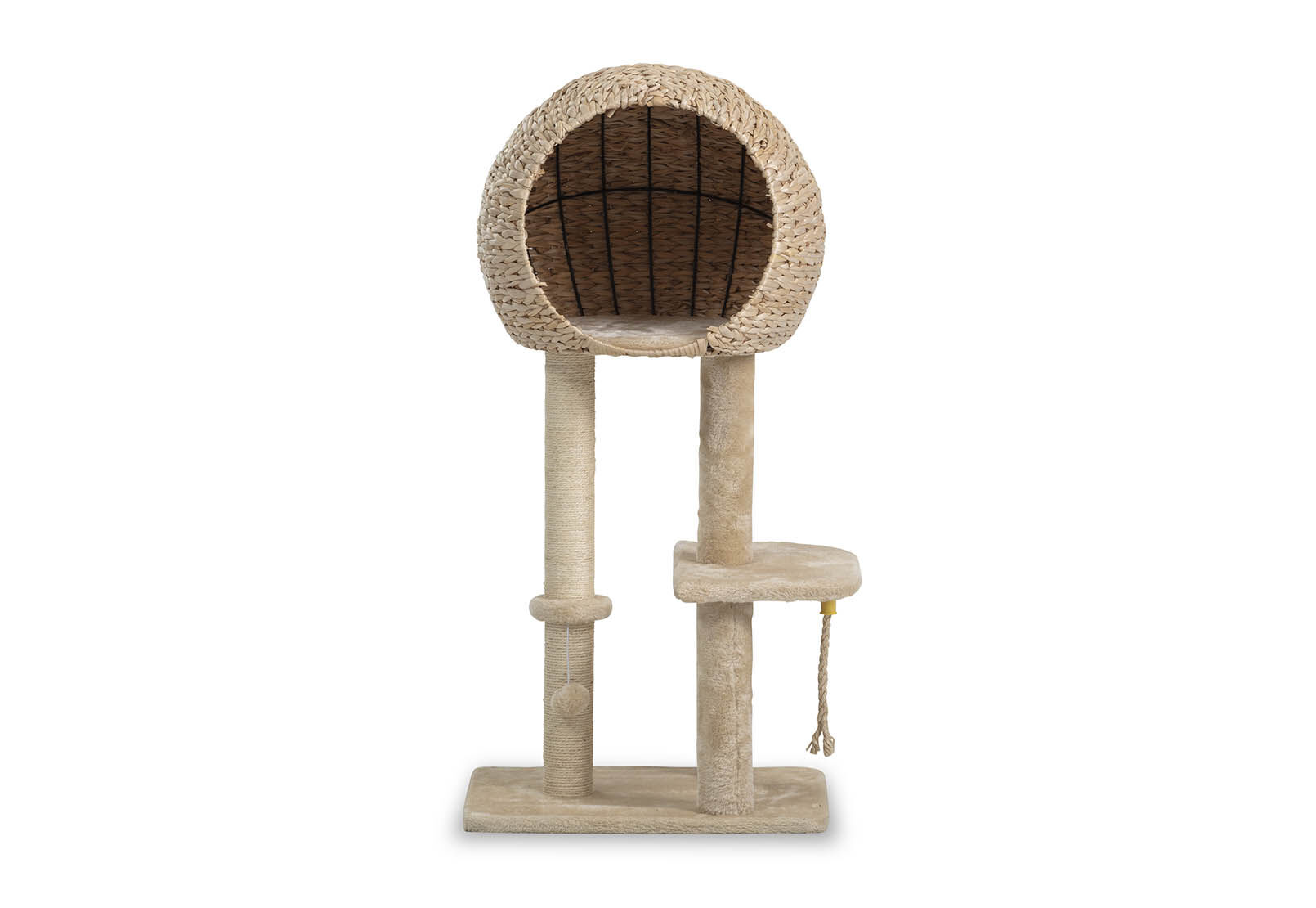 MACARTHY - Wicker Pet Scratch Pole MACARTHY