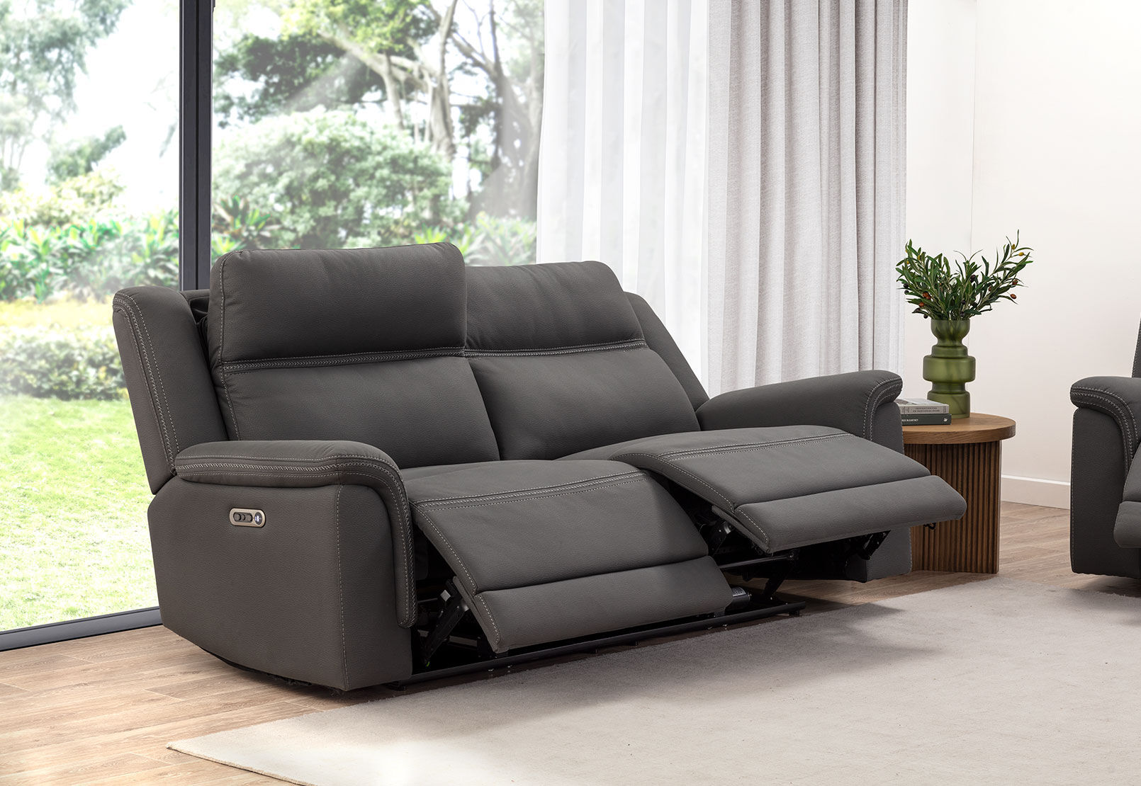 WOLFGANG FABRIC - 2.5 Seater Electric Recliner WOLFGANG FABRIC