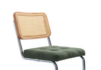 ELANE - Green Set of 2 Dining Chairs ELANE