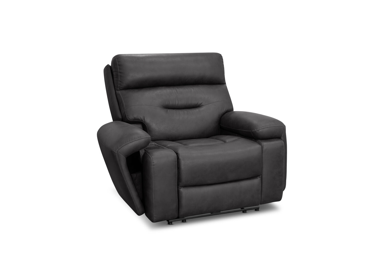 HOLLYWOOD FABRIC - Media Electric Recliner HOLLYWOOD FABRIC