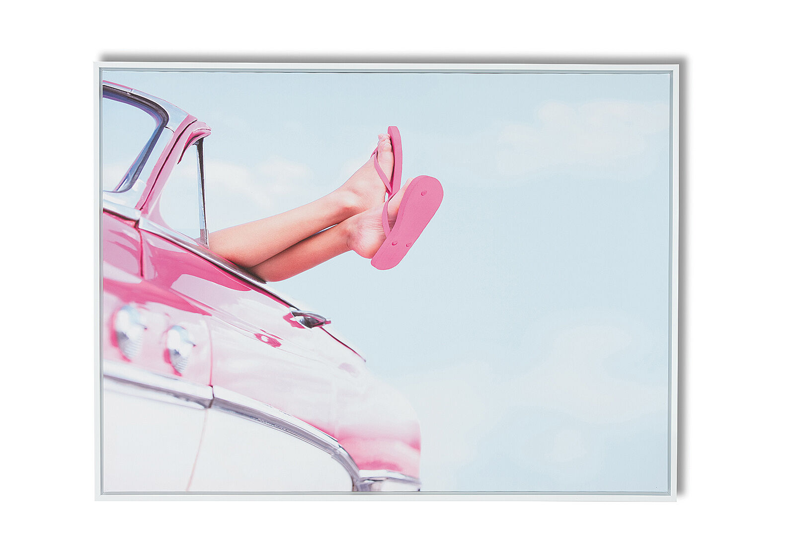 PINK SUMMER - Wall Art 90 x 120cm PINK SUMMER