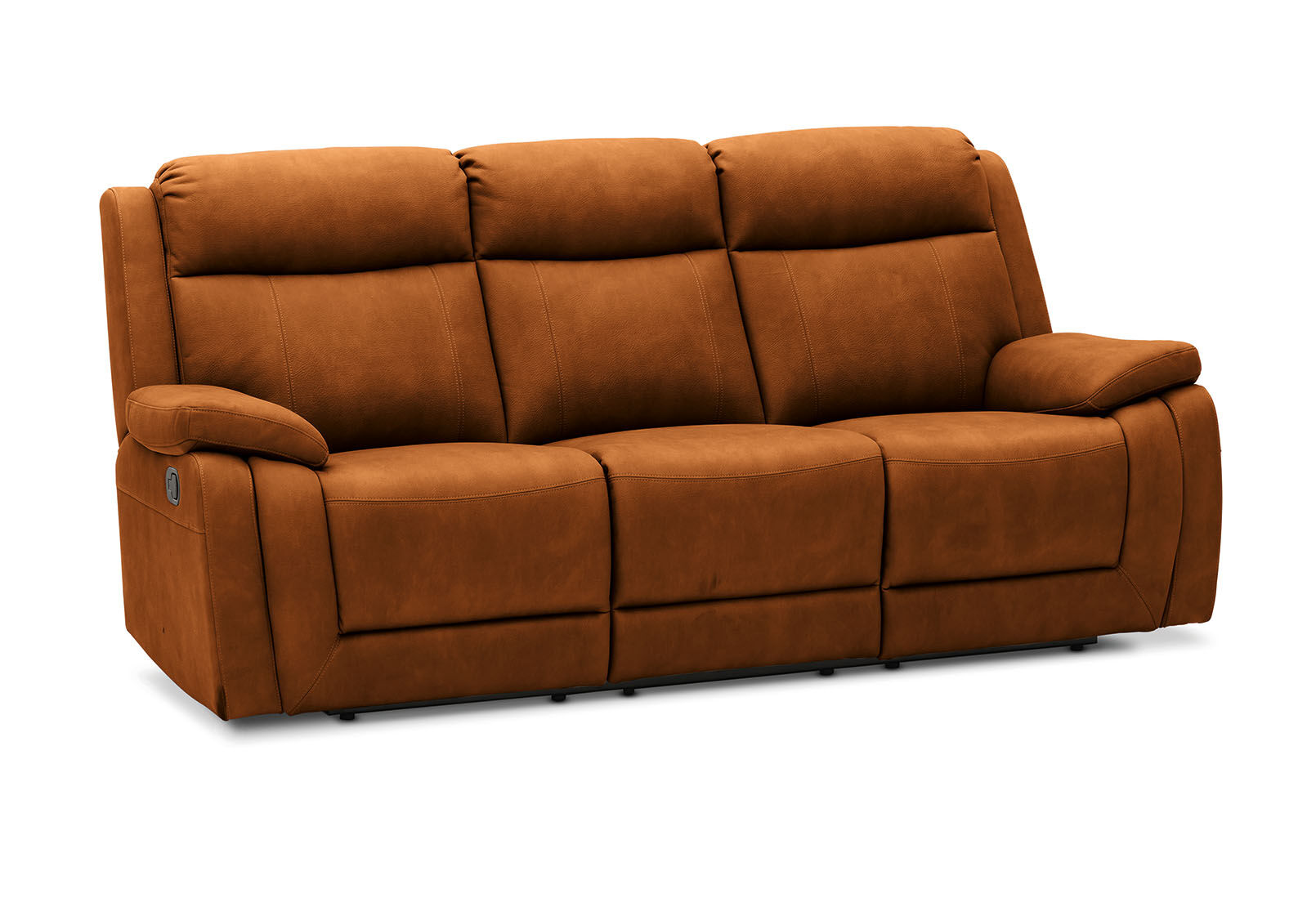 SAN MARCO - Fabric 3 Seater Sofa with 2 Inbuilt Recliners SAN MARCO