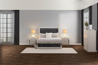 ISMENE - 4 Piece Queen Bed Tall Chest Suite ISMENE