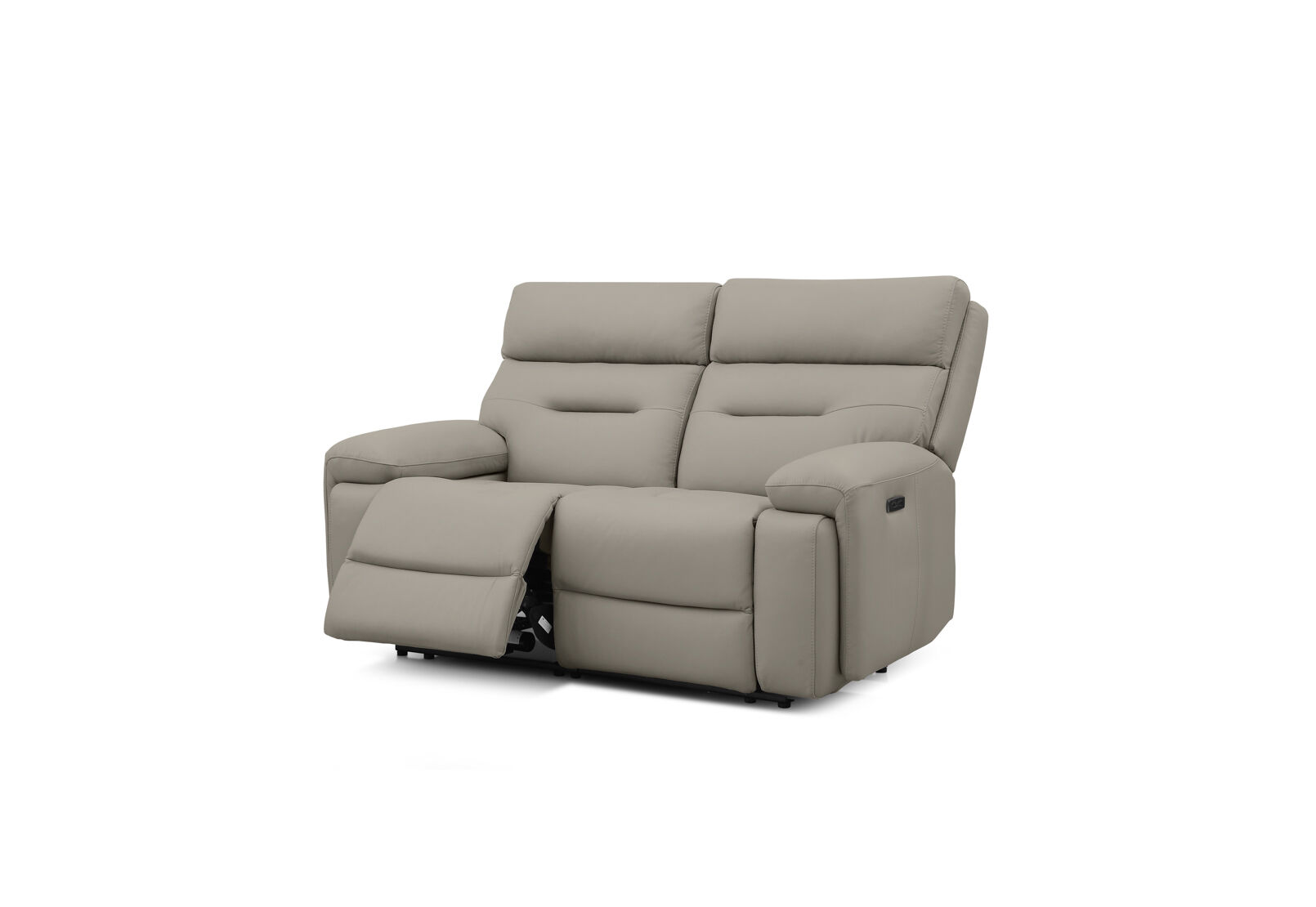 HOLLYWOOD LEATHER - 2 Seater Sofa with Electric Recliners HOLLYWOOD LEATHER