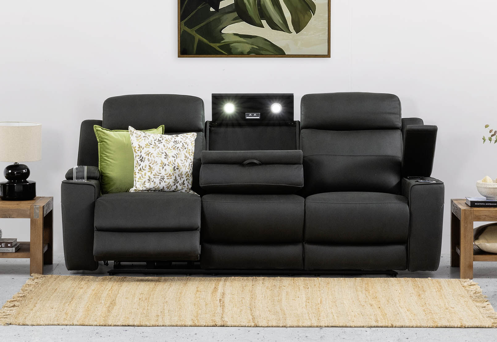 ALEXIOS - 3 Seater with Electric Recliner ALEXIOS
