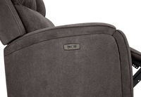 BAYTOWN FABRIC - 2 Seater Electric Recliners with Console BAYTOWN FABRIC