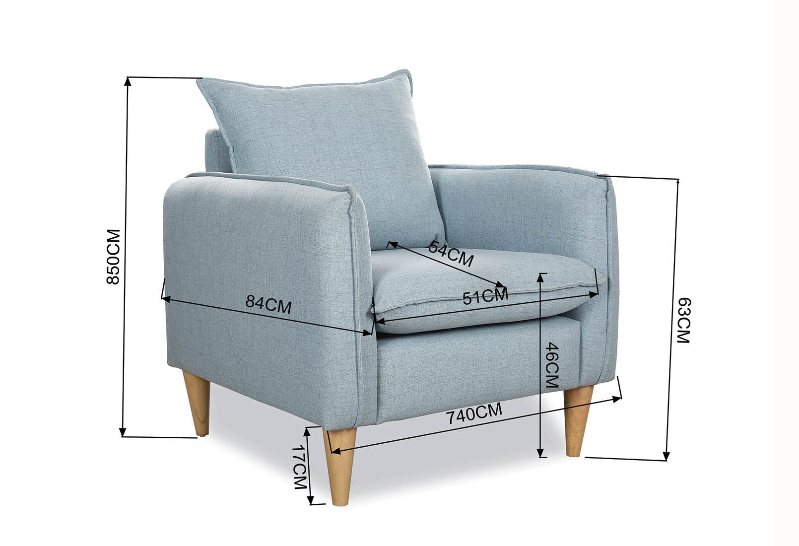 BEATRIX - Accent Chair BEATRIX