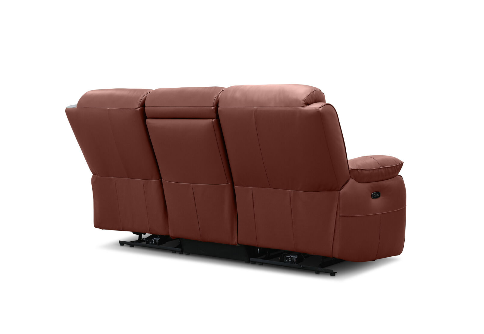 DACIA LEATHER - 3 Seater Sofa with 2 inbuilt Electric Recliners DACIA LEATHER