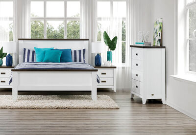 LE FRANSCHHOEK - 6 Drawer Dresser with Mirror