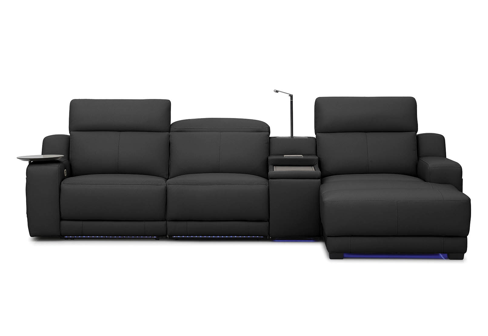 CASSIUS MK2 LEATHER - 3 Seater RHF Chaise CASSIUS MK2 LEATHER