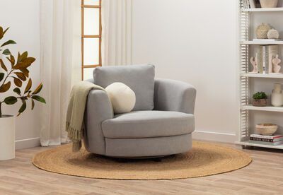 BRIANA FABRIC - Swivel Chair