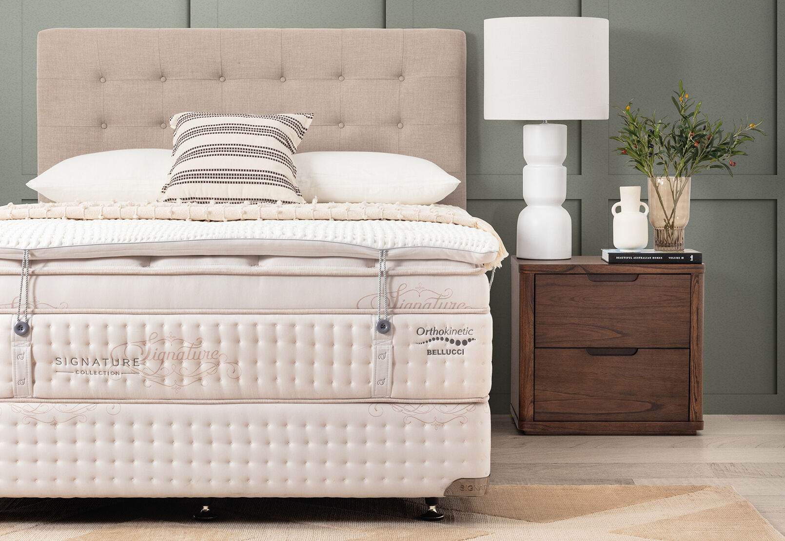 ORTHOKINETIC SIGNATURE BELLUCCI - Ultra Plush Double Mattress with Topper (MTO) ORTHOKINETIC SIGNATURE BELLUCCI