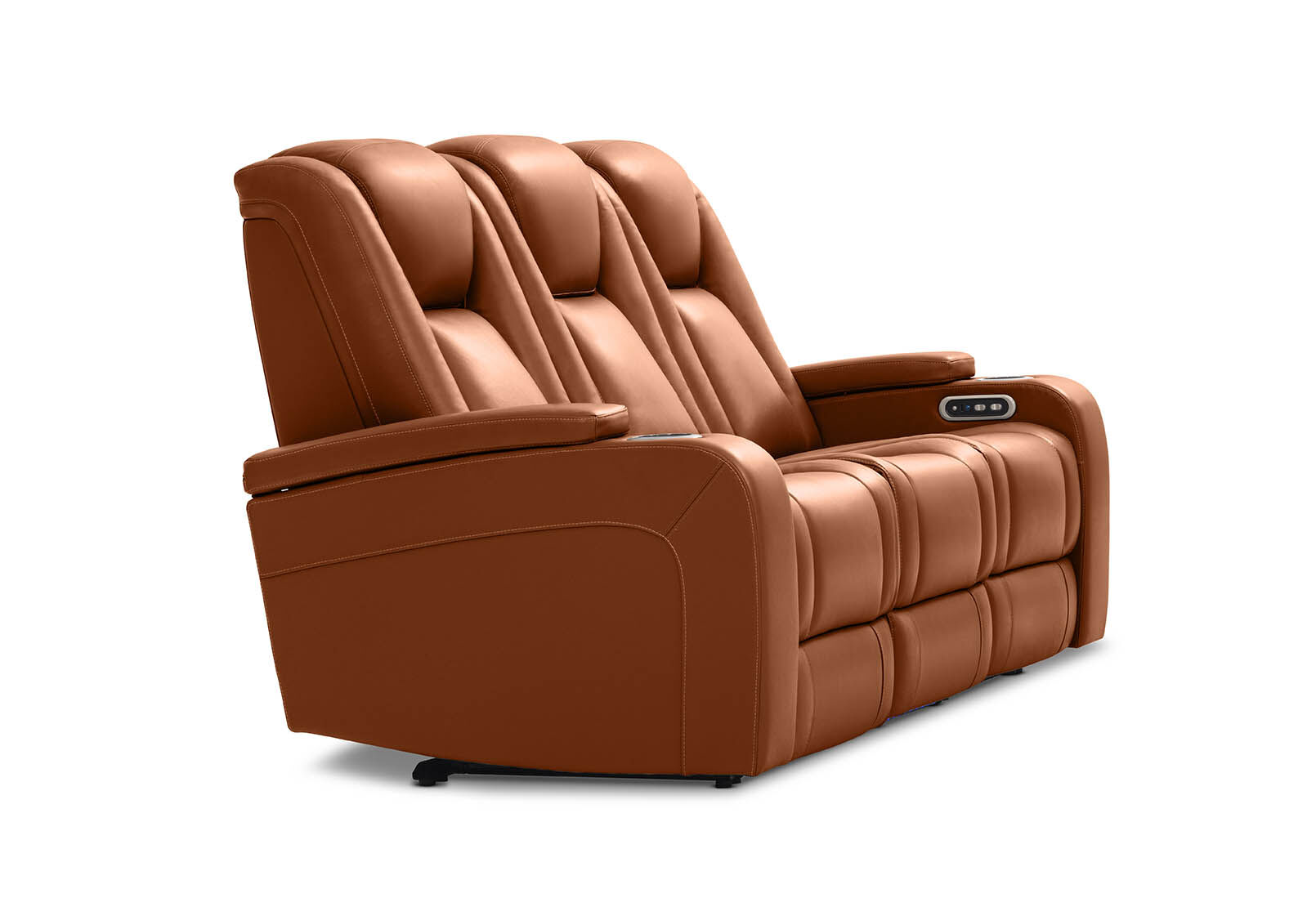 SENTINAL MK2 LEATHER - 3 Seater with 2 Electric Recliners SENTINAL MK2 LEATHER