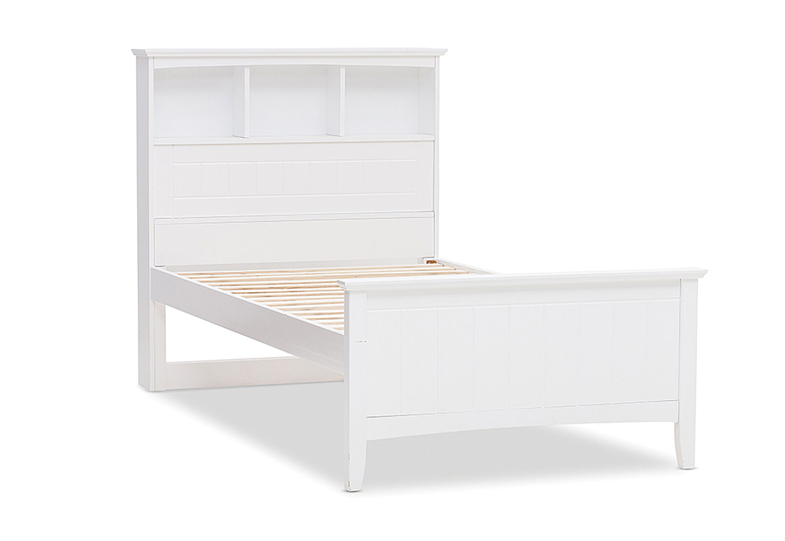 WHITE ADDISON Jumbo Single Bed | Amart Furniture