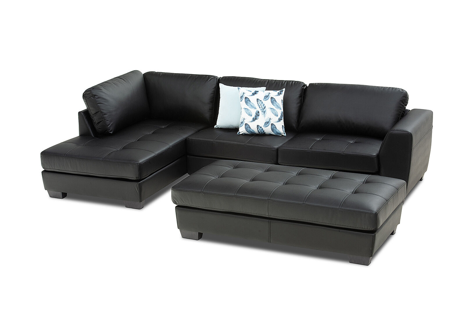 Orlando Left Hand Facing Lounge Suite with Ottoman Amart