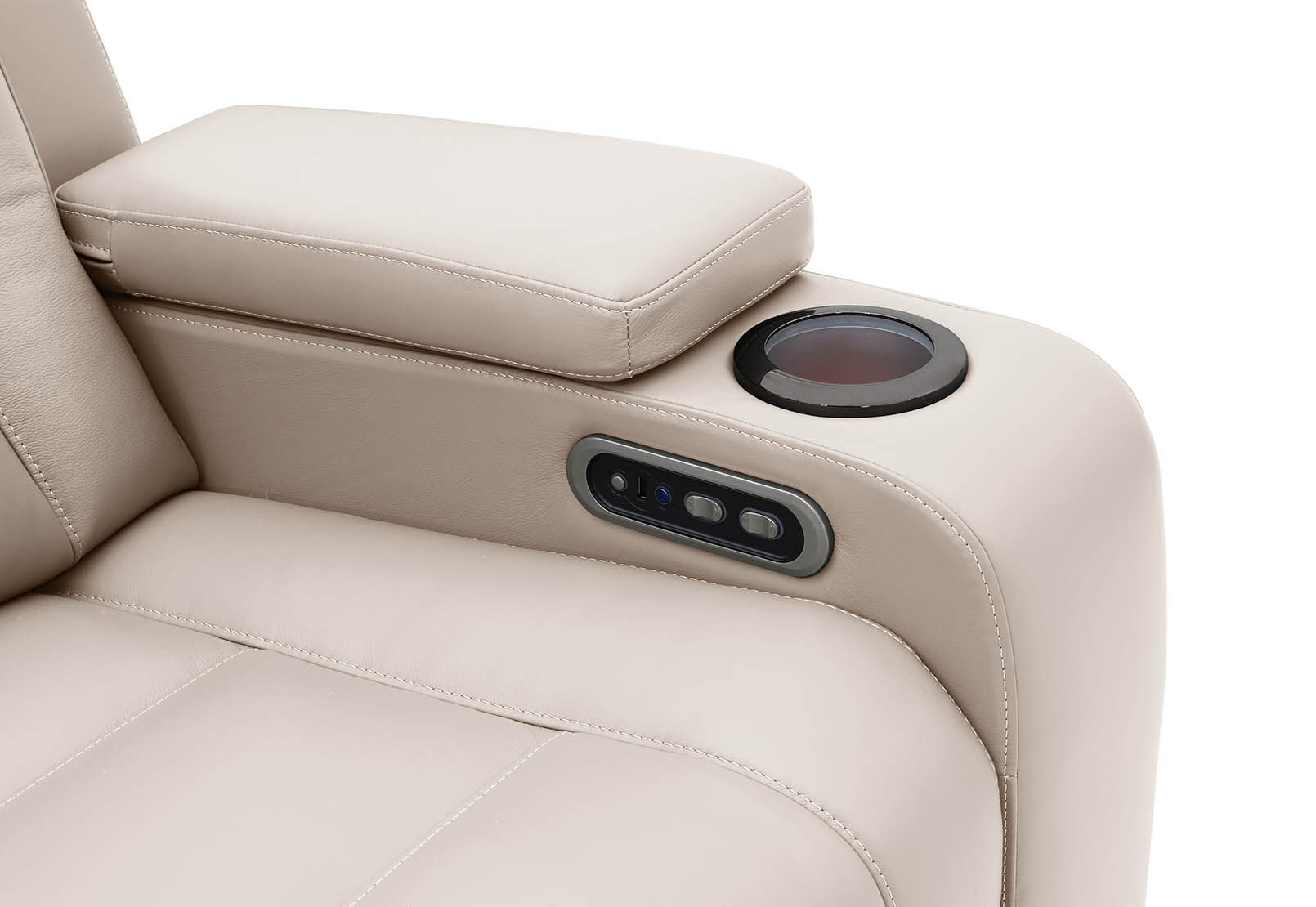 SENTINAL MK2 LEATHER - 5 Piece Corner with LHF Console SENTINAL MK2 LEATHER