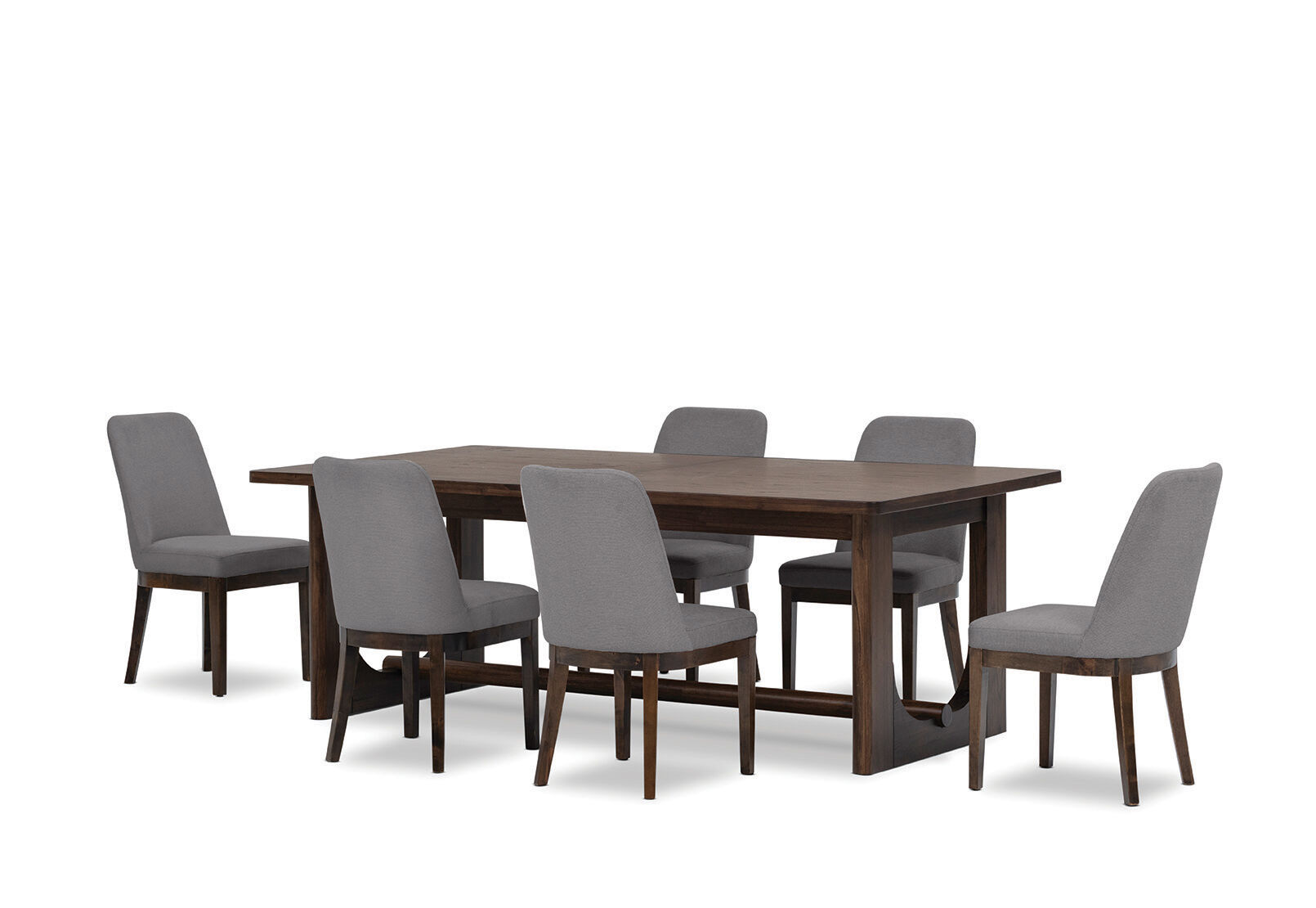 NICCOLO - 7 Piece Extension Dining Suite with Santino Dining Chairs NICCOLO
