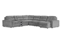 BEVERLY FABRIC - Corner with Sliders BEVERLY FABRIC