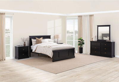 CHRYSTELLE - 4 Piece Double Dresser Bedroom Suite.