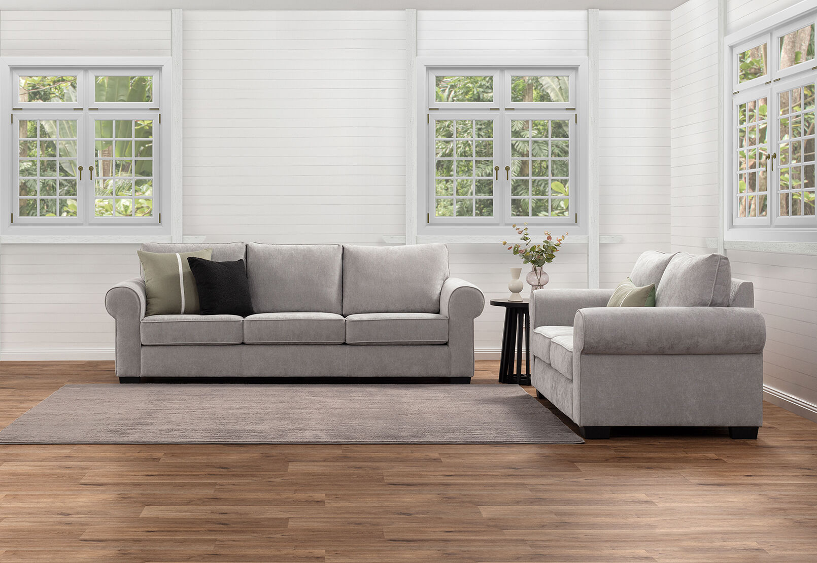 ALLI FABRIC - 3 Seater Sofa ALLI FABRIC