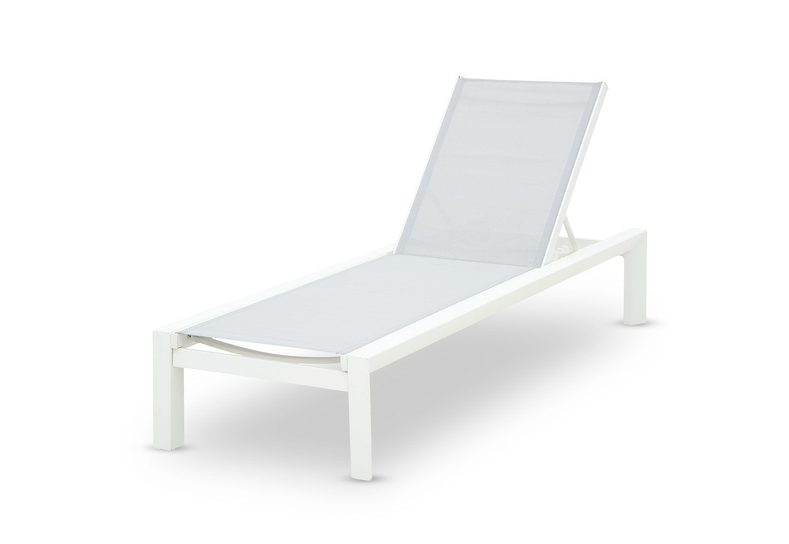 WHITE AMARI Outdoor Sunlounge