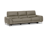 DOMINICO LEATHER - 3 Seater with 2 inbuilt Electric Recliners DOMINICO LEATHER
