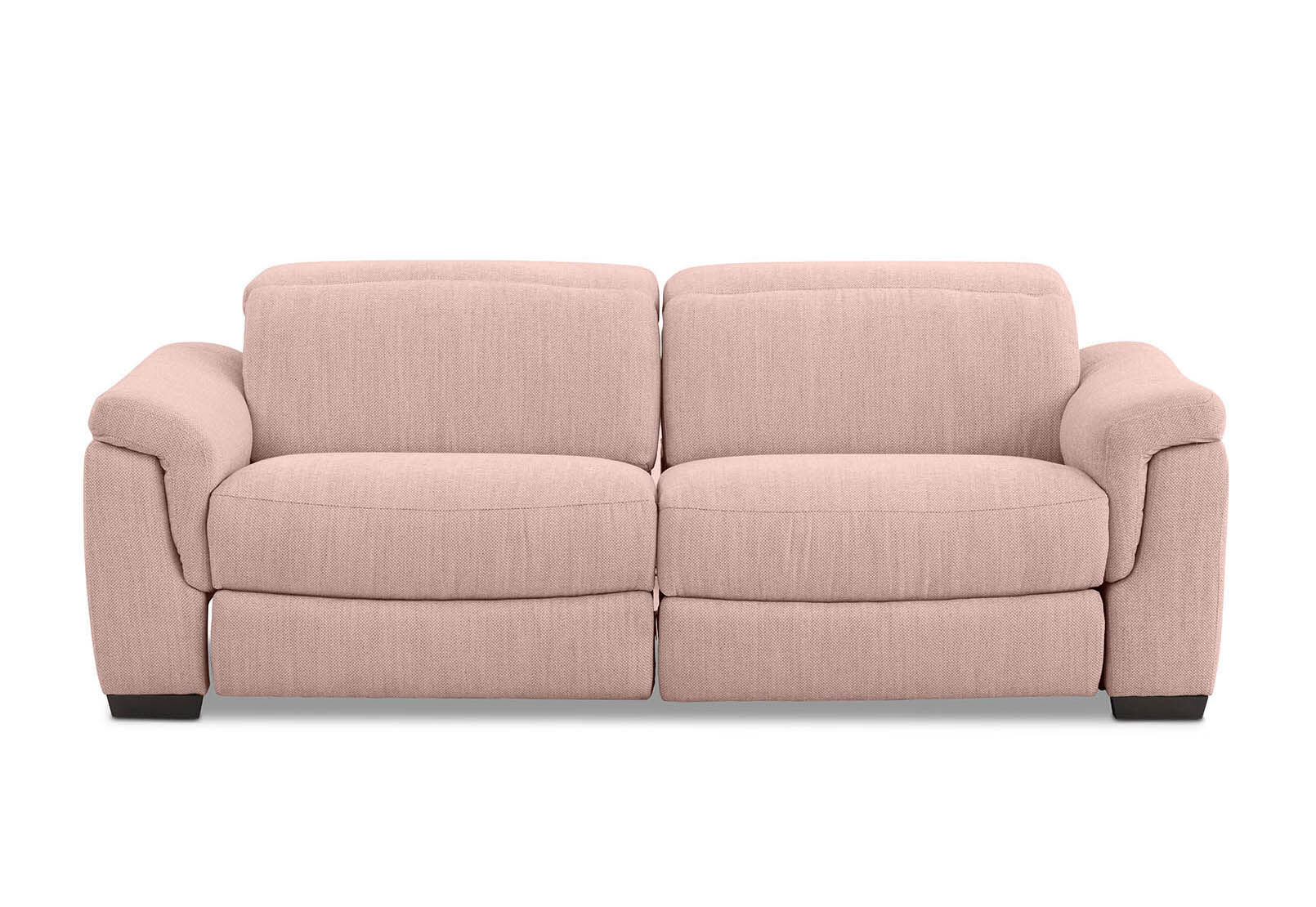 LUCIANO - Fabric 2.5 Seater Sofa with 2 Electric Recliners LUCIANO