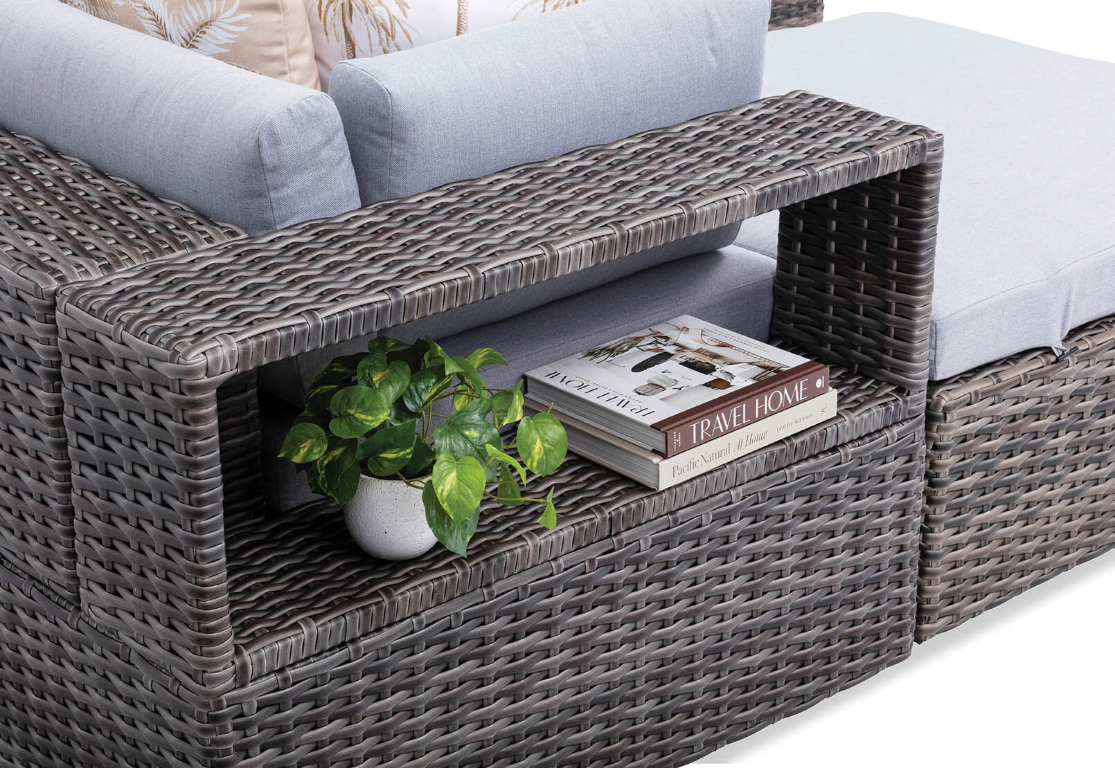 VALENTIA - 6 Piece Outdoor Modular Lounge Setting VALENTIA