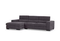 DARIO FABRIC - 3 Seater LHF Chaise DARIO FABRIC