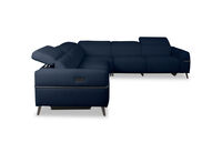 SERAFINI FABRIC - Corner Lounge with 2Inbuilt Electric Recliners SERAFINI FABRIC
