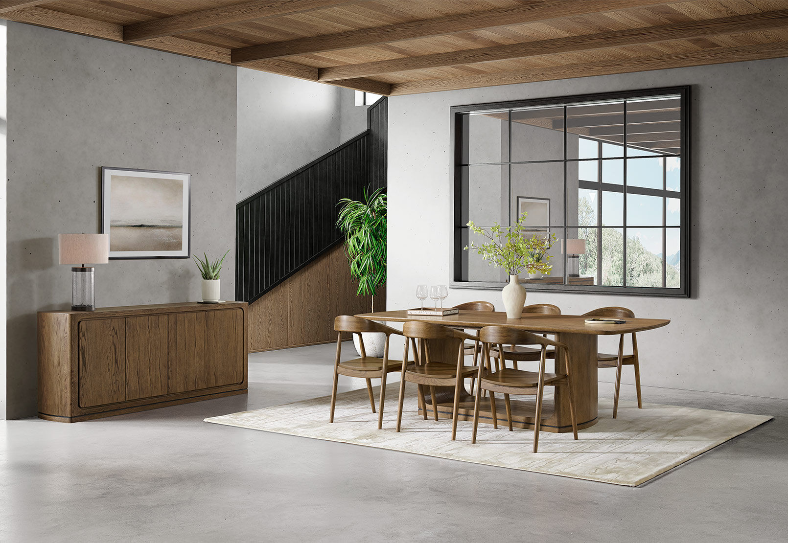 REINE - 7 Piece Dining Suite REINE