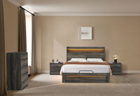 VESPERA - 4 Piece Queen Tall Chest Bedroom Suite VESPERA