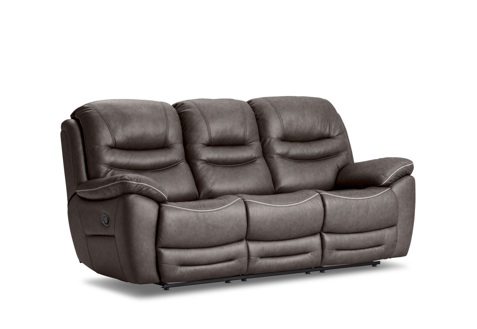 FEDERER FABRIC - 3 Seater with inbuilt Recliners FEDERER FABRIC