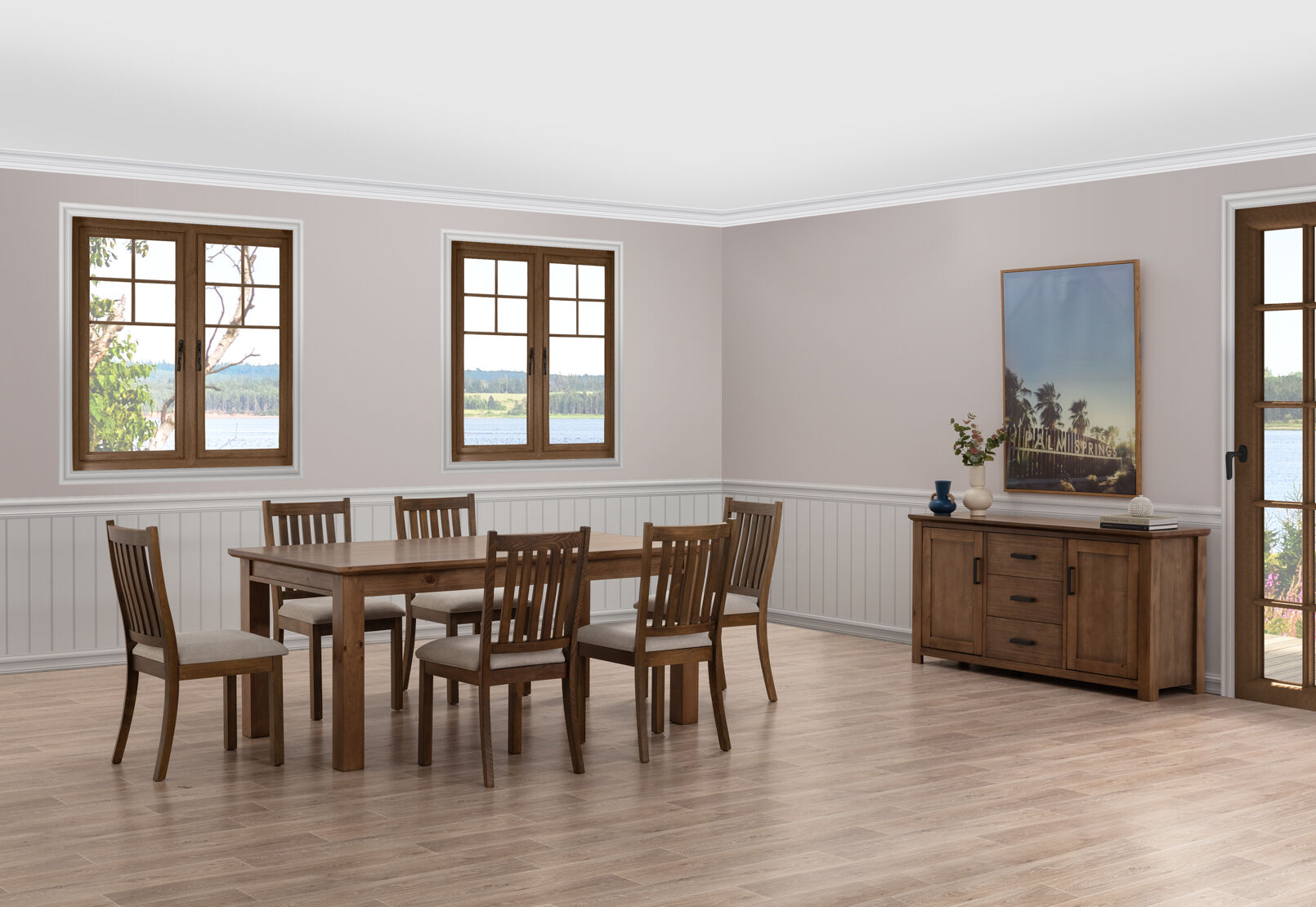 HELMOND - 7 Piece Dining Suite HELMOND