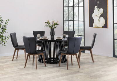 TORENTO - 7 Piece Dining Suite with Allcott Dining Chairs