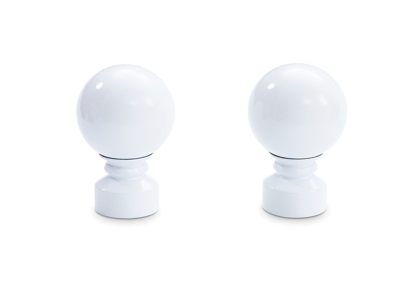 BALL FINIAL - Ball Rod End to Fit 28mm Rod Set BALL FINIAL