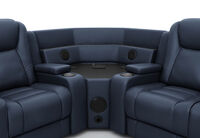 SENTINAL MK2 LEATHER - 5 Piece Corner with LHF Console SENTINAL MK2 LEATHER