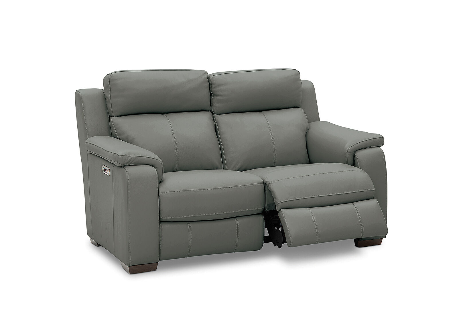 CAPELLO - Leather 2 Seater Sofa with 2 Inbuilt Electric Recliners CAPELLO