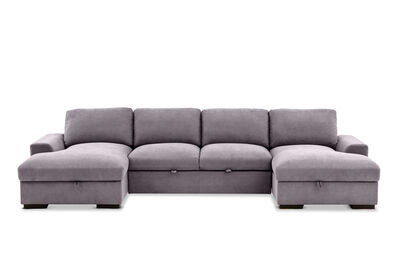 JOSEPHINE FABRIC - 4 Seater Double Chaise