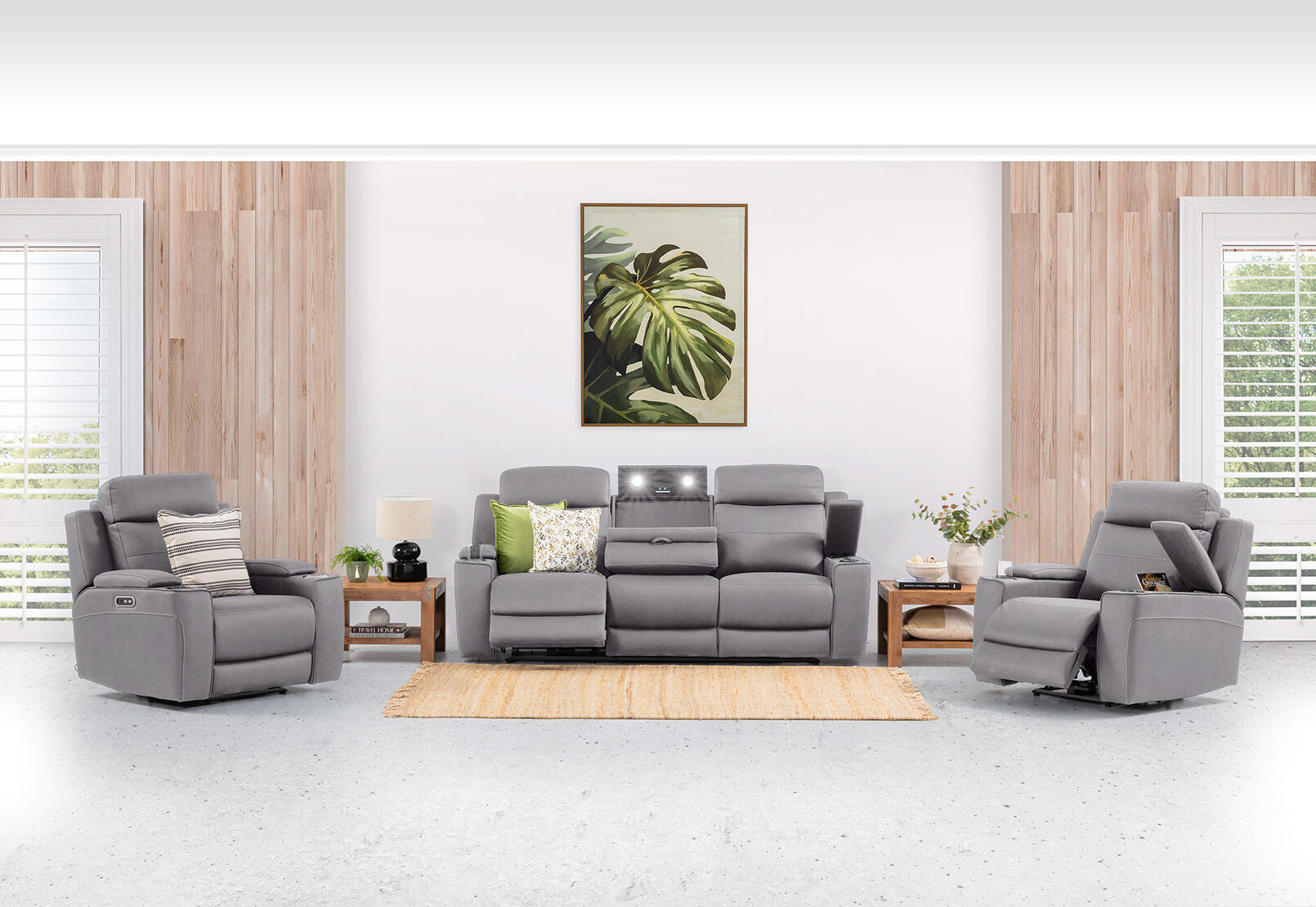 ALEXIOS - 3 Seater with Electric Recliner ALEXIOS