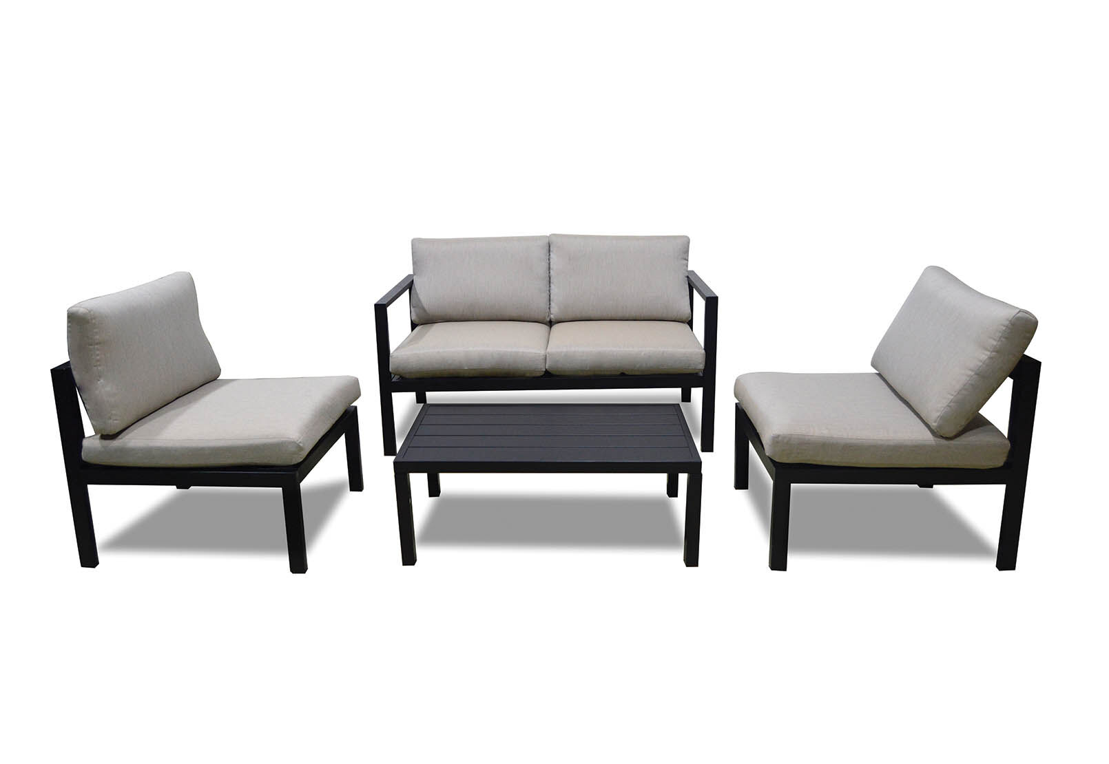 RIVADAVIA - 4 Piece Outdoor Lounge Setting RIVADAVIA