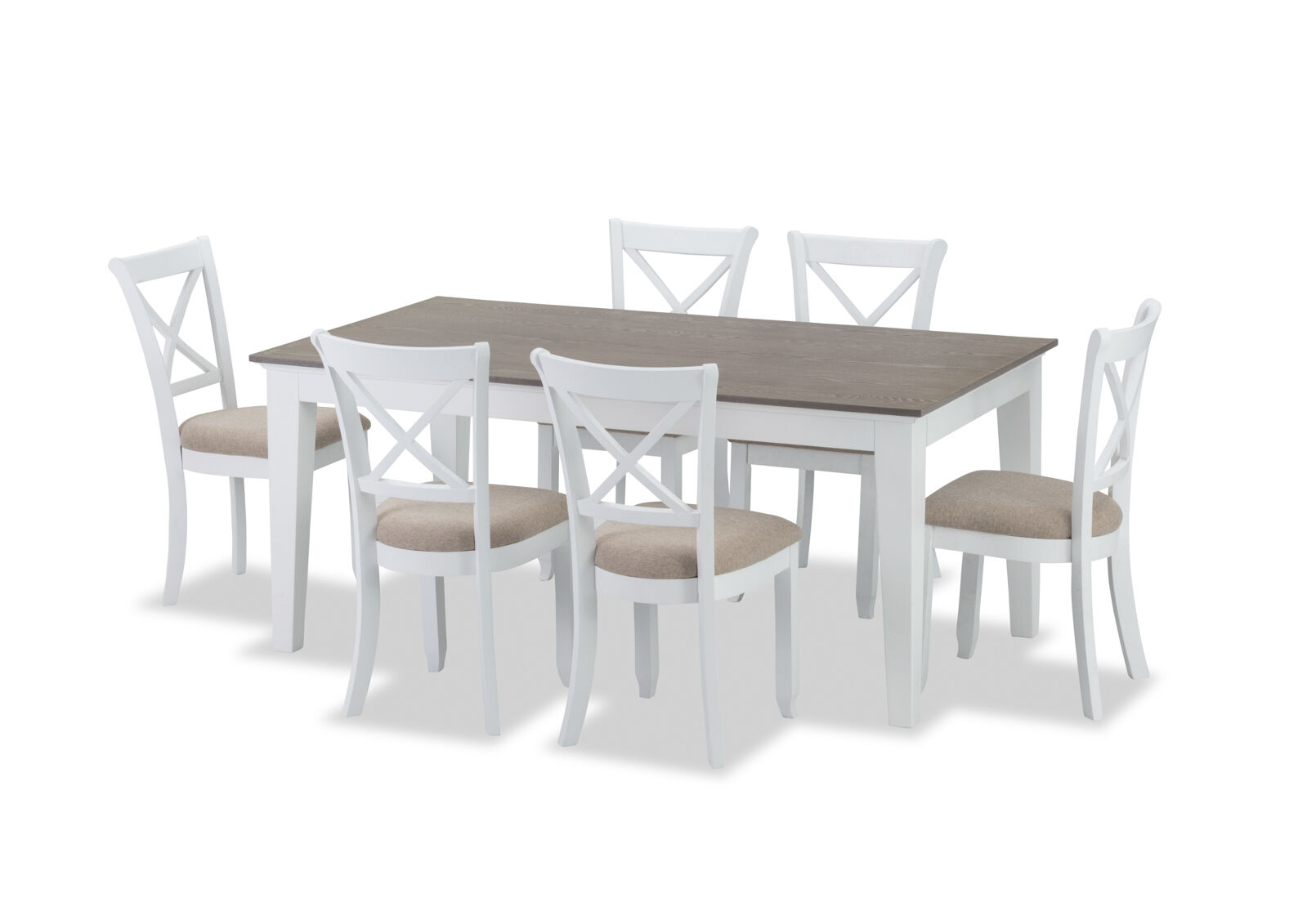 MARSEILLE - 7 Piece Dining Suite with Malu Dining Chairs MARSEILLE