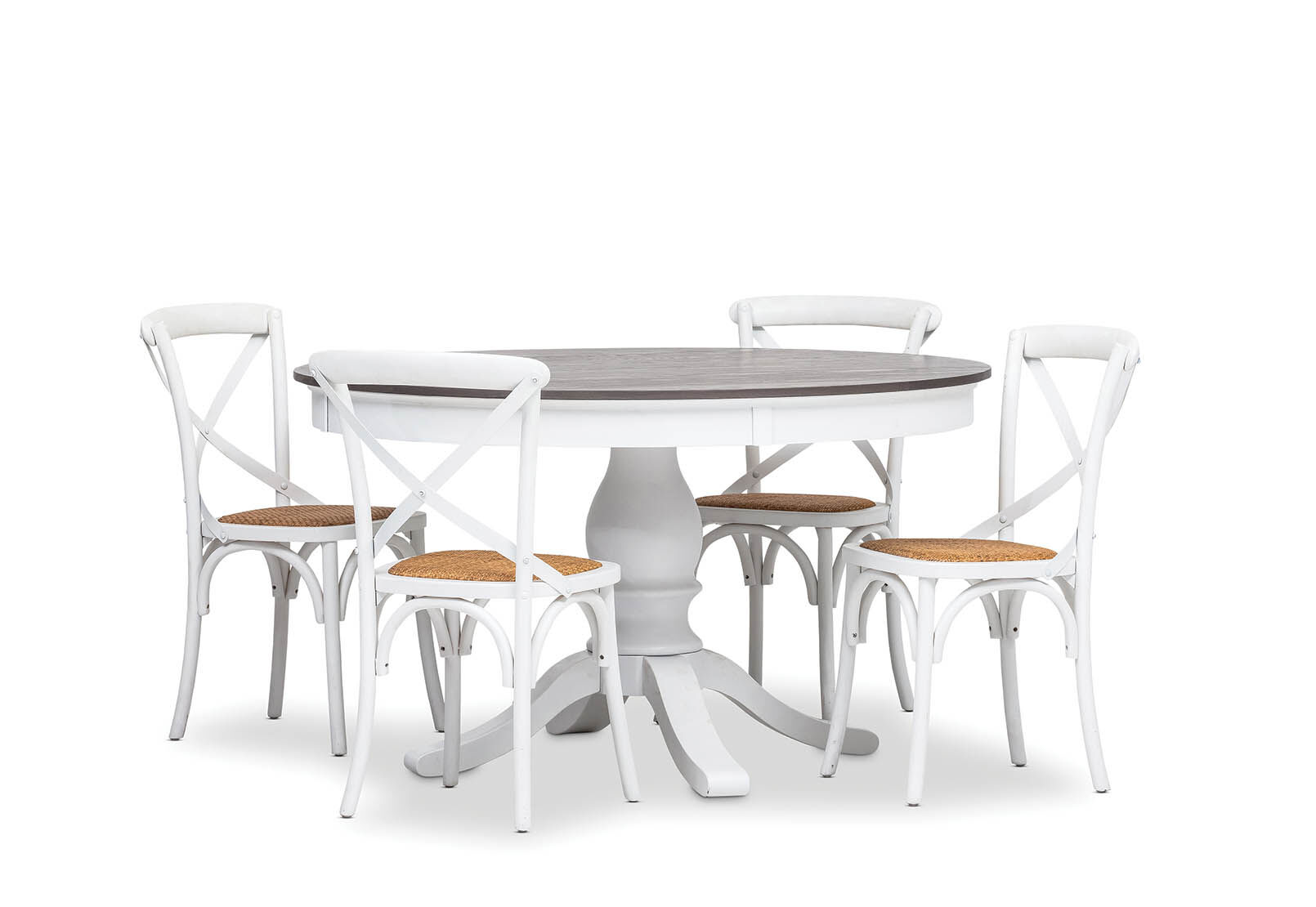 MARSEILLE - 5 Piece Dining Suite with Bordeaux Dining Chairs MARSEILLE