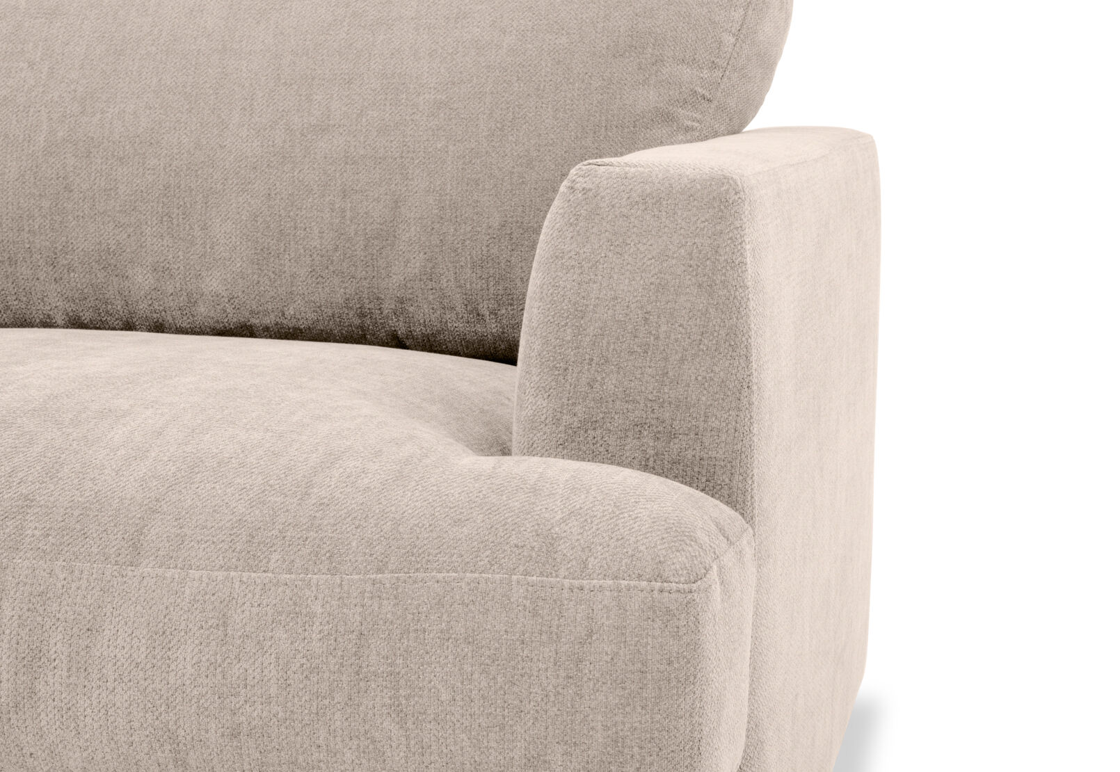 COURTNEY FABRIC - Corner Lounge with LHF Chaise COURTNEY FABRIC