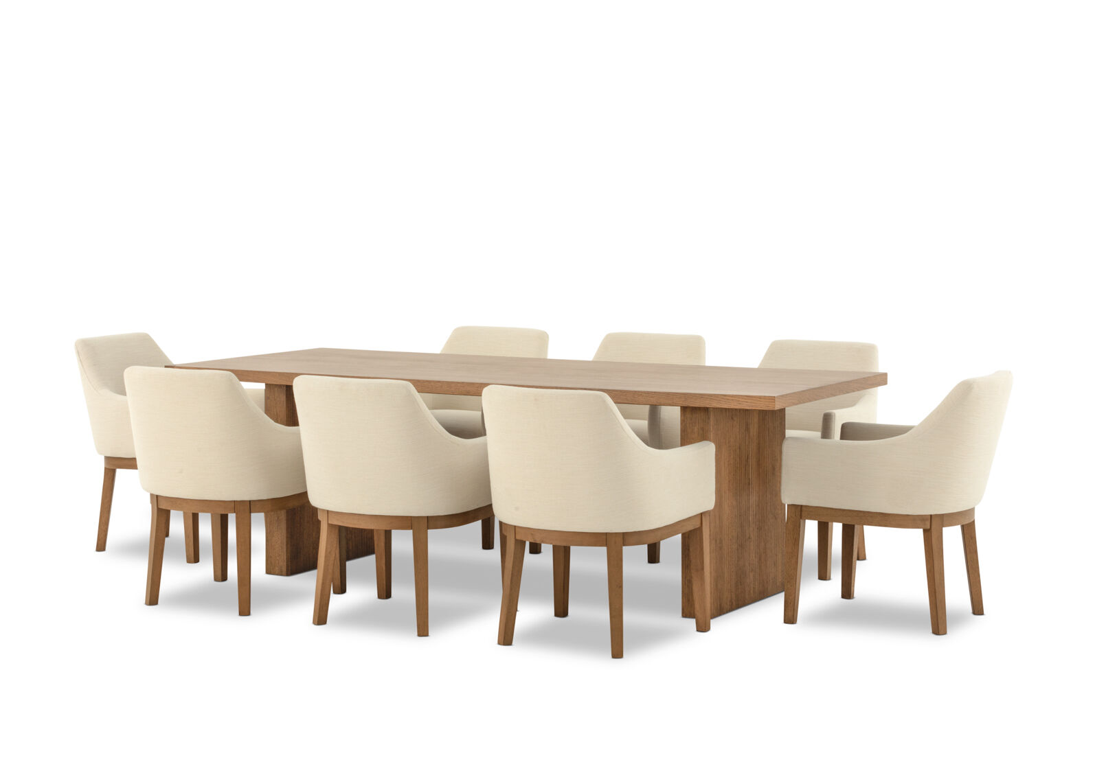 THORIN - 9 Piece Suite with Armondo Dining Chairs THORIN