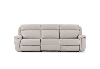 LIAM LEATHER - 3 Seater Electric Recliner