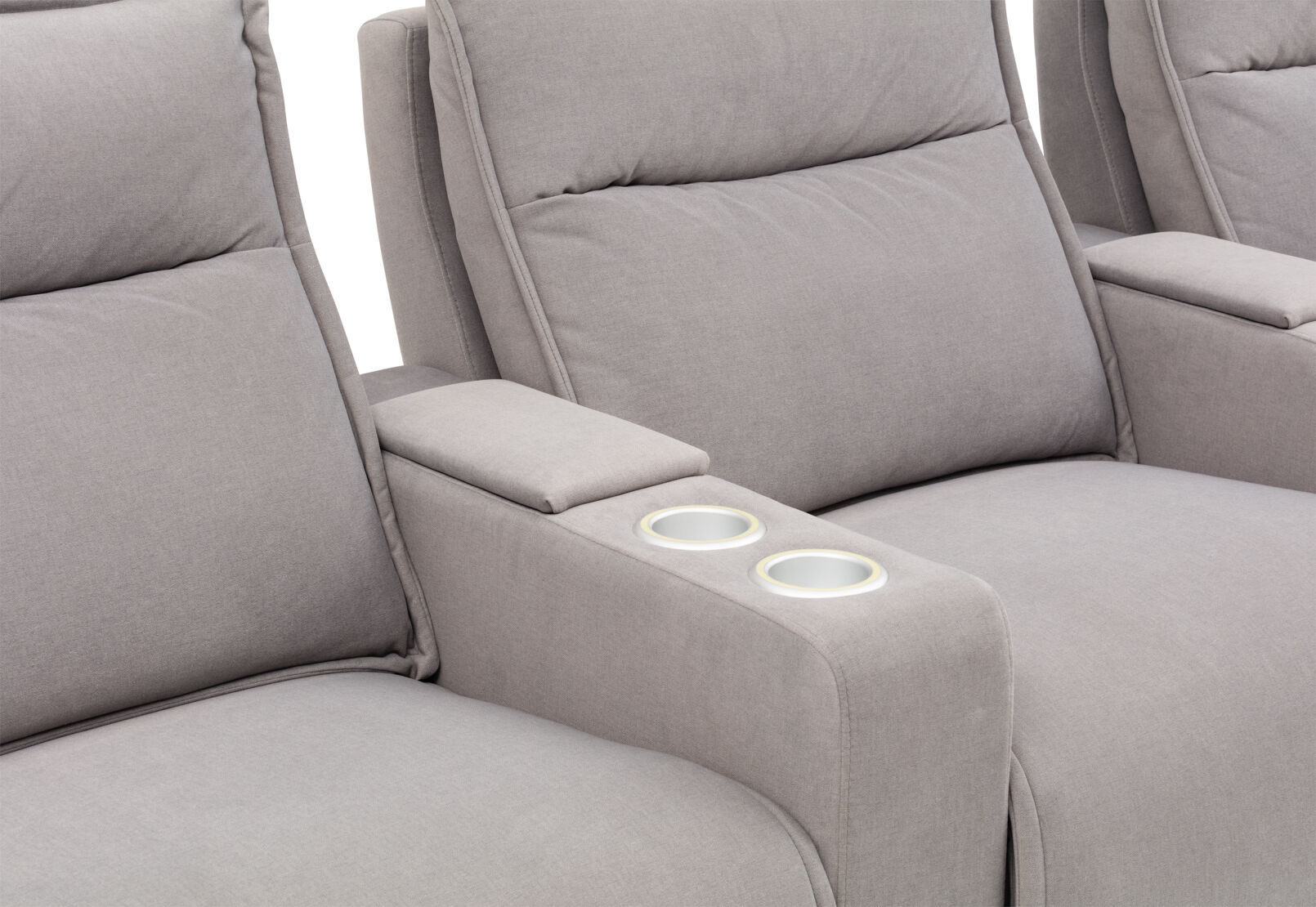 ALCINA FABRIC - 3 Seater Theatre Suite ALCINA FABRIC